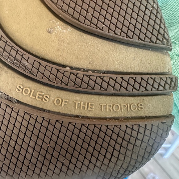 Wolky Orange Leather Women's Sandals - Picture 10 of 10